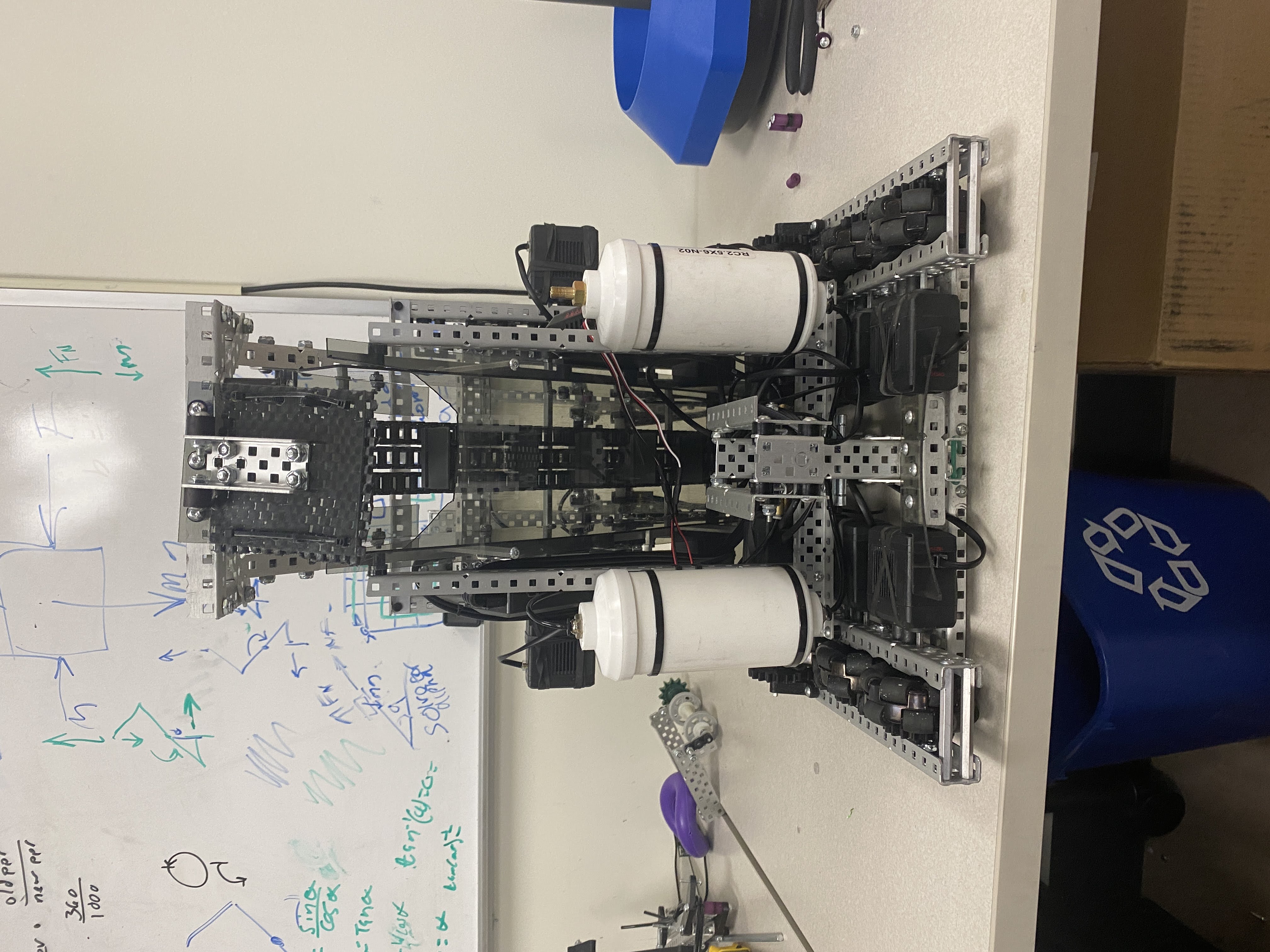 2021-2022 Tipping Point robot at competition